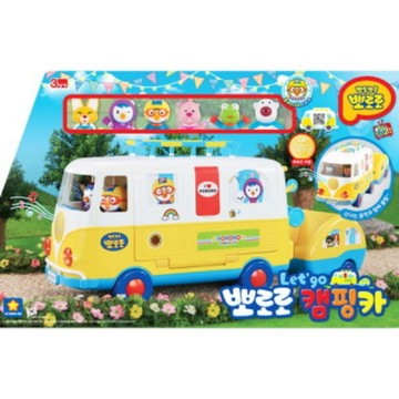 🇰🇷韓國境內版 pororo 露營車 車子 公仔 露營