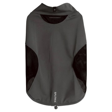 SPUTNIK 寵物涼感衣 2XL 黑色 透氣 舒適  1件