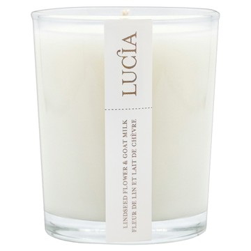 Pure Living LUCIA 蠟燭 20hr  山羊奶亞麻籽  60g  1件