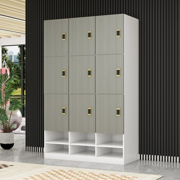 儲物櫃 免運 開立發票 木質更衣櫃洗浴中心游泳池健身房浴室櫃子美容院瑜伽館醫院儲物櫃