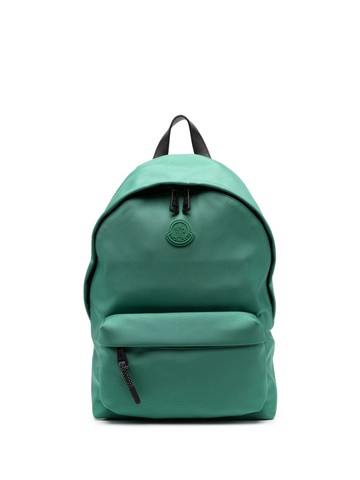 Moncler - Pierrick logo-patch backpaack - men - Polyamide/Polyester/Polyamide - One Size - Green