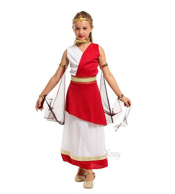 雅典娜智慧小公主， 萬聖節/舞會/尾牙/聖誕/道具服/cosplay/表演/攝影/希臘神話/話劇/舞台劇，X射線【W380069】