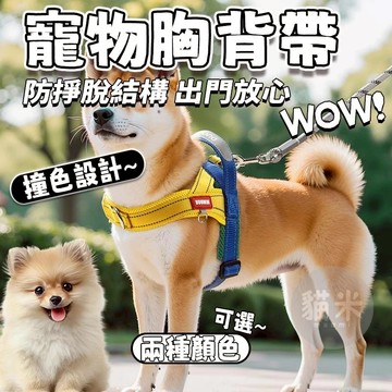 台灣出貨🐱 寵物胸背帶 寵物撞色胸背帶 寵物輕透胸背衣 狗狗背帶 胸背帶 狗狗胸背帶 寵物胸背帶 寵物背帶 狗牽繩胸背帶
