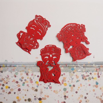 麥麥大節慶-愛神篇3入組 紙雕書籤 | 文化節慶 開運祈福 文具送禮