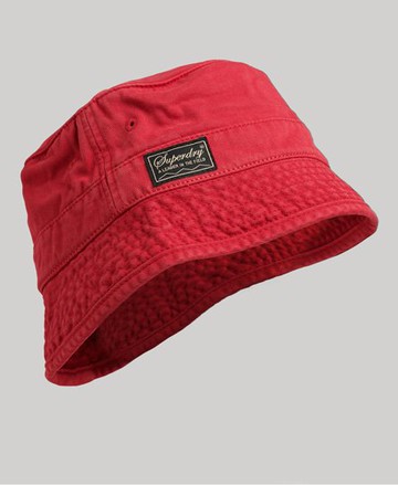 Superdry Women's Women's Vintage Bucket Hat Red / Varsity Red - Size: S/M