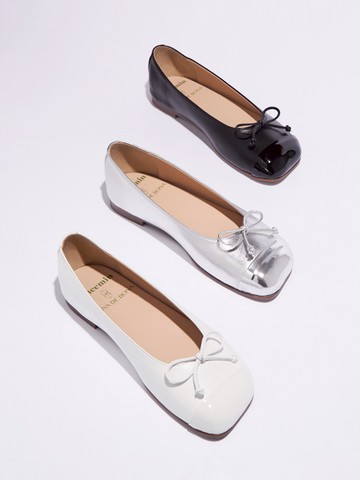 RHEEMIN x Mina De Bona Leather Flat - 4 Colors