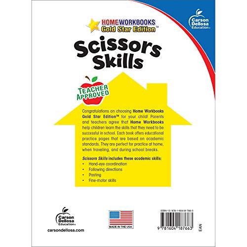 Scissors Skills (Home Workbooks Gold Star Edition)