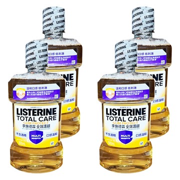 LISTERINE 李施德霖 全效護齦漱口水  500ml  4瓶