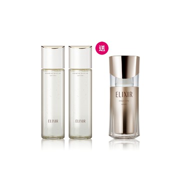 ELIXIR 怡麗絲爾 水嫩抗老時控精粹組