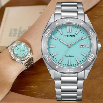 CITIZEN星辰 GENTS系列 藍光之夜 八角錶殼 時尚光動能腕錶 BM7631-87M