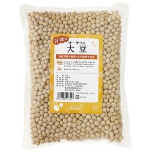 国内産 大豆（だいず）（青森産）１ｋｇ 　 （コンパクト便）　国産100％　無添加・無農薬