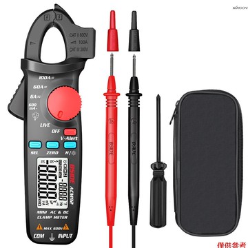 BSIDE 迷你交直流數字鉗形表ACM92 測交直流電壓電流+頻率+電阻+通斷+火線檢測 不帶電池出貨