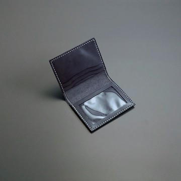 對摺相片卡片套 | 手縫皮革完成品 | BSP076