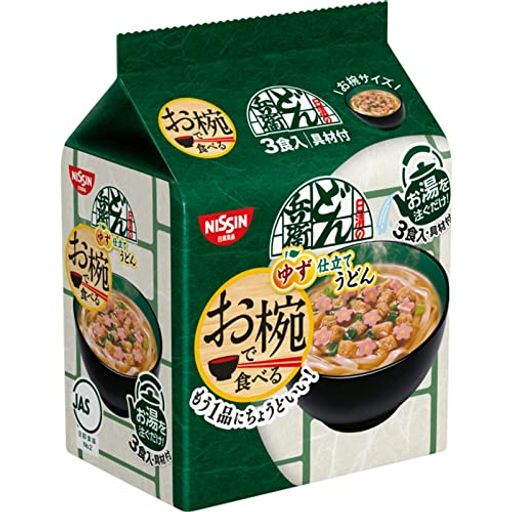 日清食品 お椀で食べるどん兵衛 3食パック インスタント袋麺 90G9個