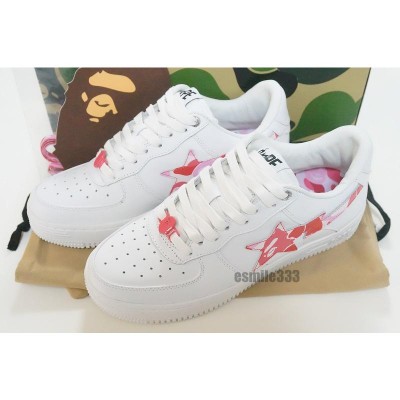 新品 国内品 BAPE BAPESTA ABC CAMO 迷彩PINK US9/27cm /エイプ ...