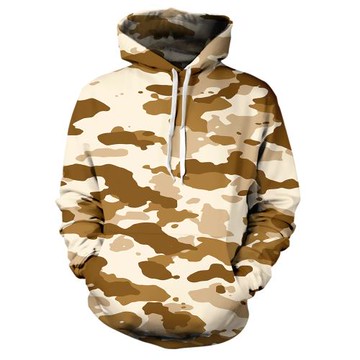 3D camouflage print hoodie top for man3D迷彩印花連帽衫上衣男