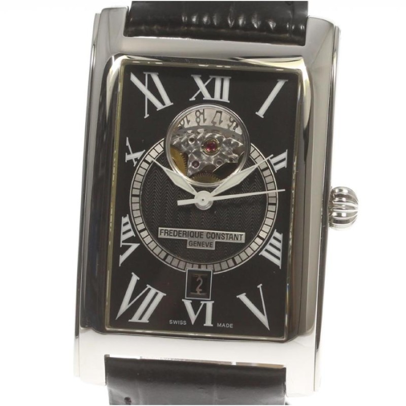 ☆美品☆箱付【FREDERIQUE CONSTANT】フレデリック・コンスタント カレ ハートビート FC-303/310/315X4C4/5/6  自動巻き メンズ | LINEショッピング