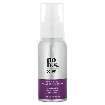 No BS Skincare, 日用/夜用透明質酸面霜，2 液量盎司（60 毫升）