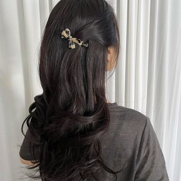 立體小號蝴蝶結~韓國France豹紋鴨嘴夾 法式頂夾劉海夾側邊小發夾