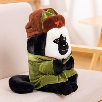統編發票/免運 可愛正品白麪猴毛絨玩具公仔超萌棉衣猴子紅山動物園搞笑玩偶禮物 交換禮 驚喜玩偶 公仔 娃娃 可愛 搞笑