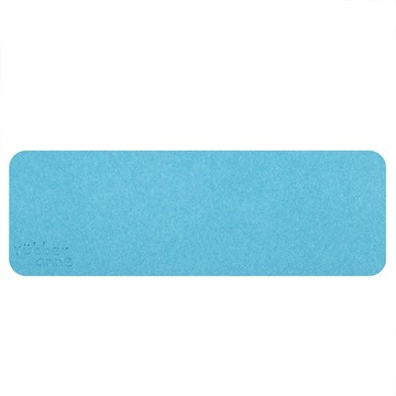 【怪獸】rubber anne 10秒頂吸 軟式珪藻土 漱洗台吸水墊 (24x8cm) -天空藍