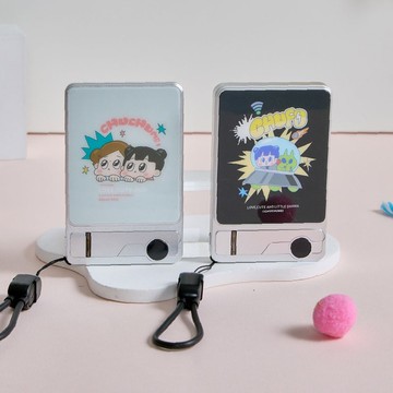 啾啾妹可愛賣萌Turbo極速輕薄磁吸行動電源