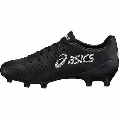 注目ブランドのギフト 3 メナス SL 【asics|アシックス】サッカー ブラック×オニキス シューズ