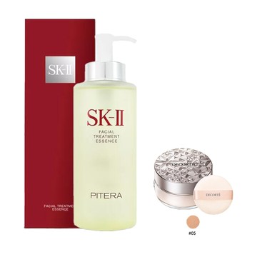 SKII 青春露 330mL 贈 黛珂 絲柔調光蜜粉 20g #05