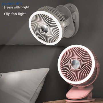 夾子小風扇usb迷你臺式靜音學生宿舍家用夾扇夾床頭小型電風扇