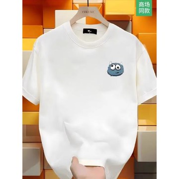 【2折專柜】潮牌奧萊2025夏季新款美式小惡魔純棉短袖t恤男女寬松