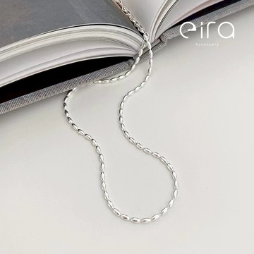 Eira Accessory 純銀橄欖珠項鍊‧925純銀項鍊‧韓系 氣質 項鍊 鎖骨鍊 送禮 CXL0024A
