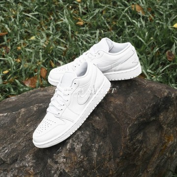 【逢甲 FUZZY】Air Jordan 1 Low 全白 男鞋 553558-136 女鞋 DV0990-111