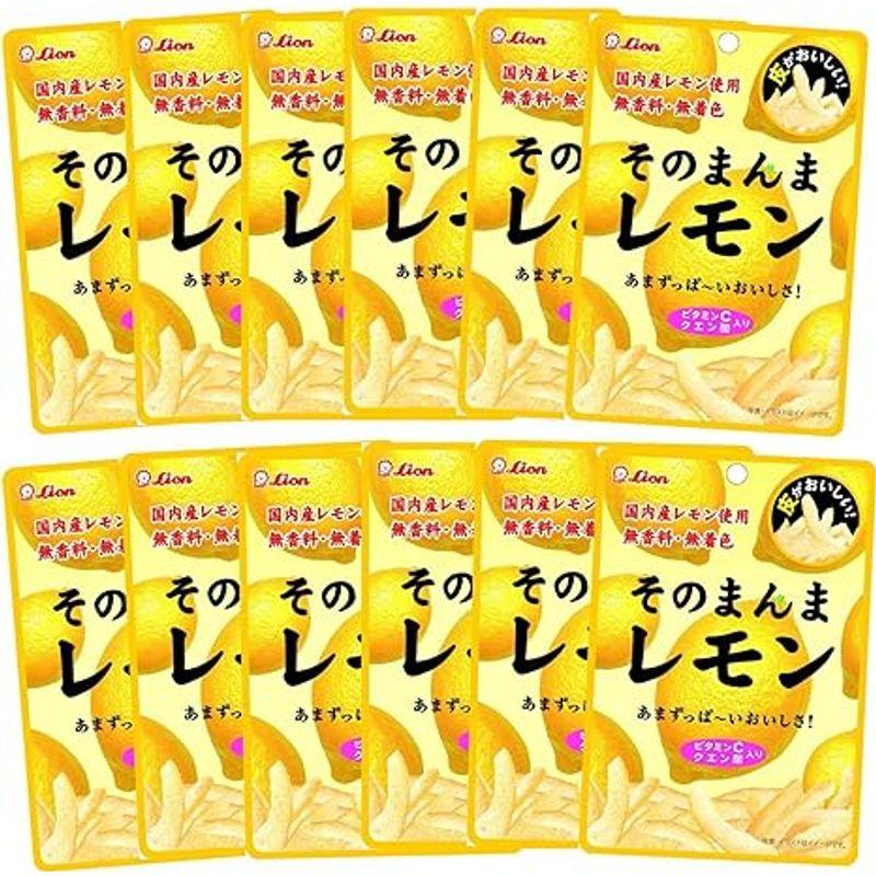 ライオン菓子 そのまんまレモン 25g ×12個 GOSオリジナル