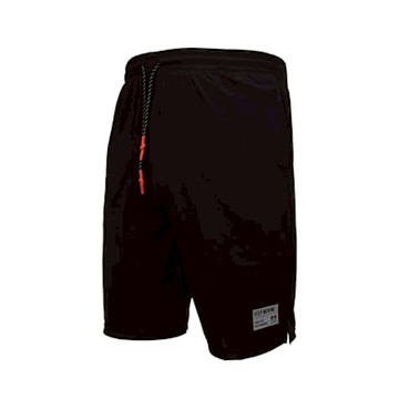 FIRESTAR 男冰感訓練籃球短褲-涼感 休閒 運動 5分褲 B5803-10 黑銀