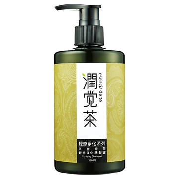 TEAPOWER 茶寶 潤覺茶 輕感淨化洗髪露 植萃控油 清爽無負擔 歐薄荷精華 符合美國USDA有機成分認證  350ml  1瓶