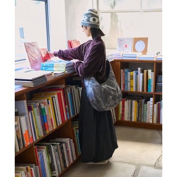 FREAK'S STORE 聯名 人造皮印花圓形肩包