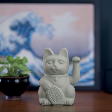 【DONKEY PRODUCTS】幸運繽紛招財貓 - 灰 _廠商直送