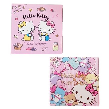 小禮堂 Hello Kitty 盒裝抽拉貼紙組 (2款隨機) 4713791-944533