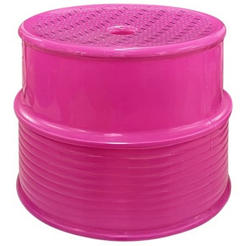 豐裕 大奇麗椅 圓潤造型 繽紛色彩 輕巧易搬動 防滑紋理設計  粉色  1個