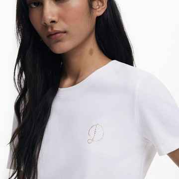 Desigual LOGO D 基本T恤（2色可選）