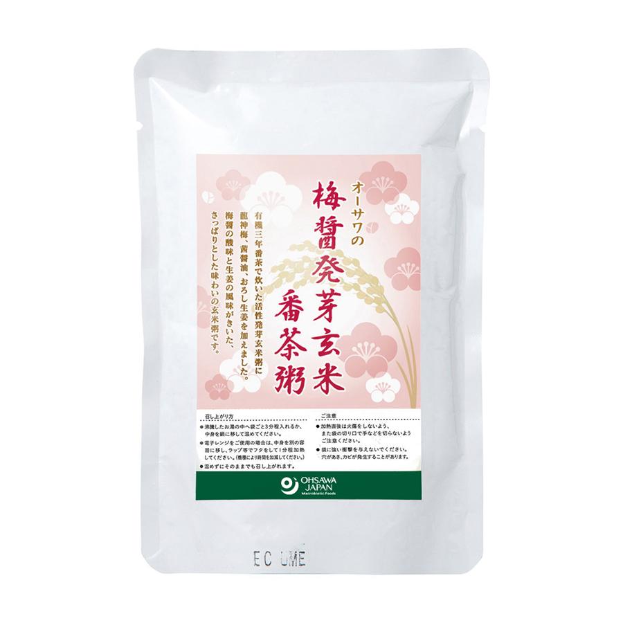 オーサワの梅醤発芽玄米番茶粥　200ｇ×5個セット