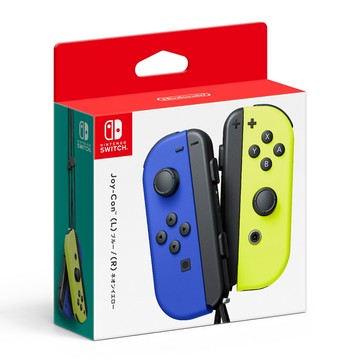 Nintendo Switch NS Joy-Con 左右手控制器 藍色/電光黃 台灣公司貨