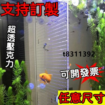 ✨台灣出貨✨可客製魚缸 隔離板 壓克力擋板 擋魚 分離網 隔斷 隔離網 隔板 分離板 透明水族箱 透明壓克力水箱隔離板