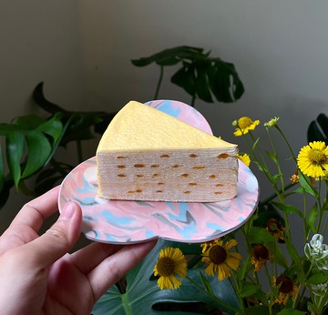 迷彩三葉草點心盤