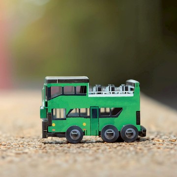 DIY材料包 迷你拼拼車-雙層巴士