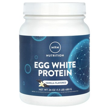 MRM Nutrition, 蛋清蛋白，香草味，1.5 磅（680 克）