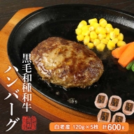 白老産 黒毛和牛ハンバーグ