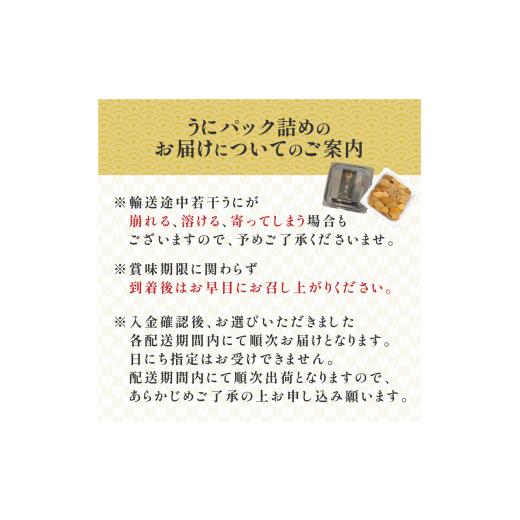 ふるさと納税 北海道 登別市 ≪規格外品≫キタムラサキウニ600g（100gパック入り×6個）※2024年6月下旬よりお届け