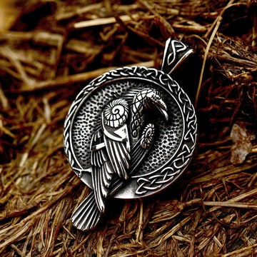 STEEL 鋼吊墜。冠鴉．芭茲芙女戰神的印記 | NAN