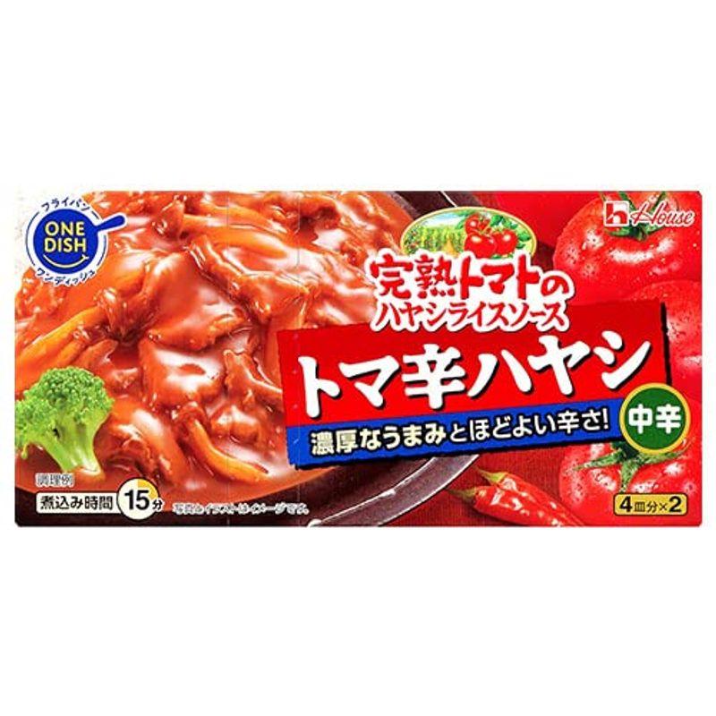 ハウス食品 完熟トマトのハヤシライスソース トマ辛ハヤシ 151g×10箱入